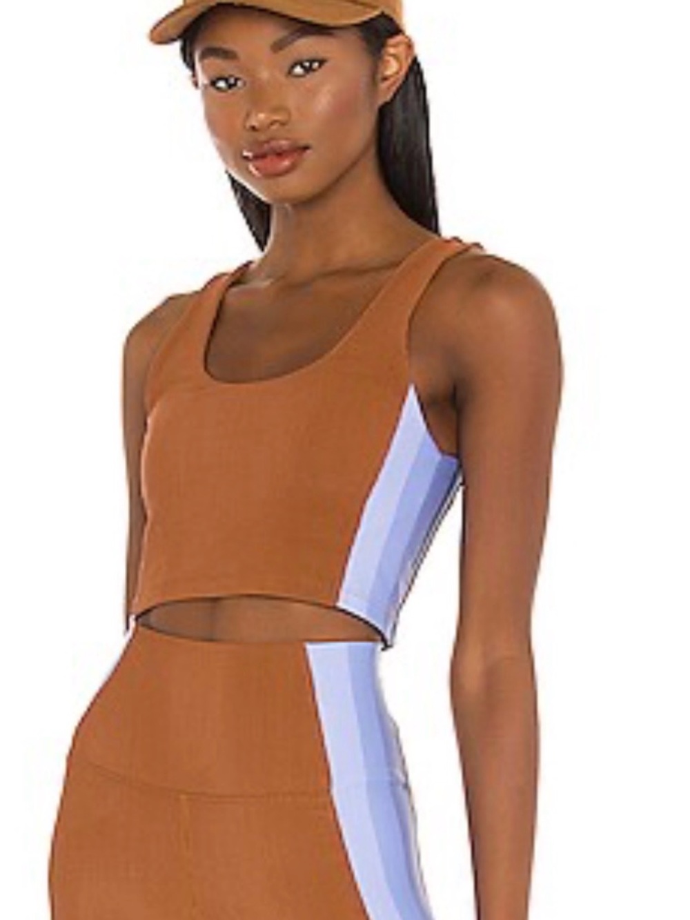 Beach Riot Tessa Top in indigo stripe